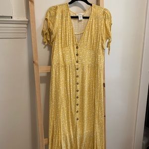 Yellow Summer Dress